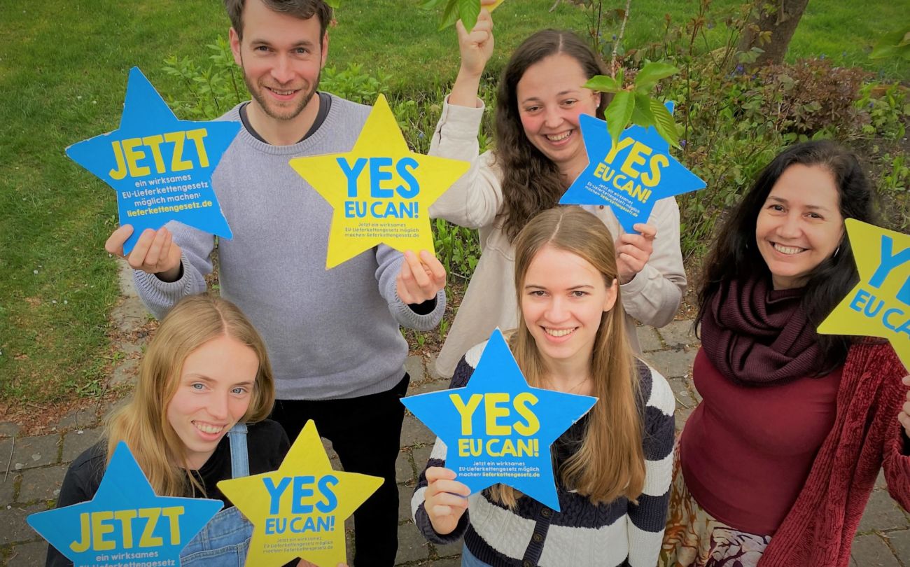 #yesEUcan: Neue Kampagne für EU-Lieferkettengesetz gestartet